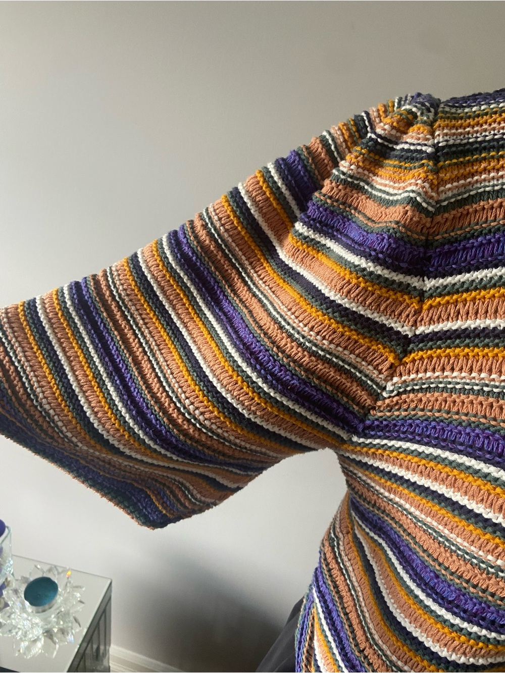 NWT Ba&sh Farfaela Multi-colour sweater - Picture 5 of 11
